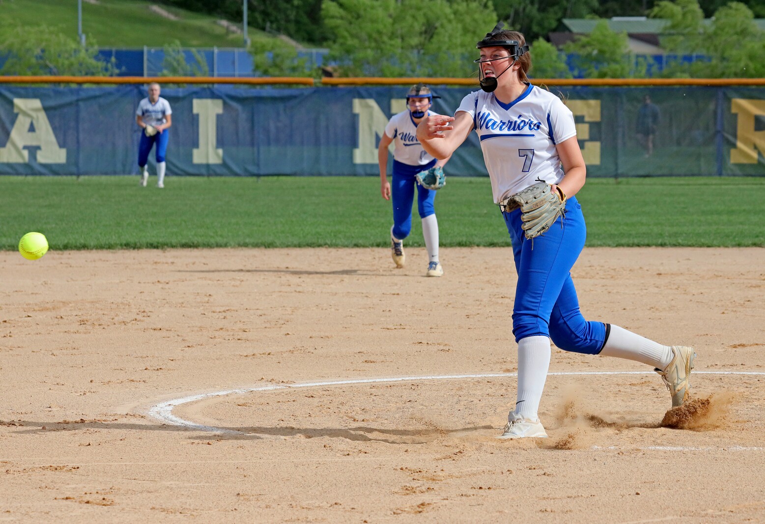 Brainerd softball against St. Michael-Albertville during the Section 8-4A final Thursday, June 2, 2022, at Brainerd.