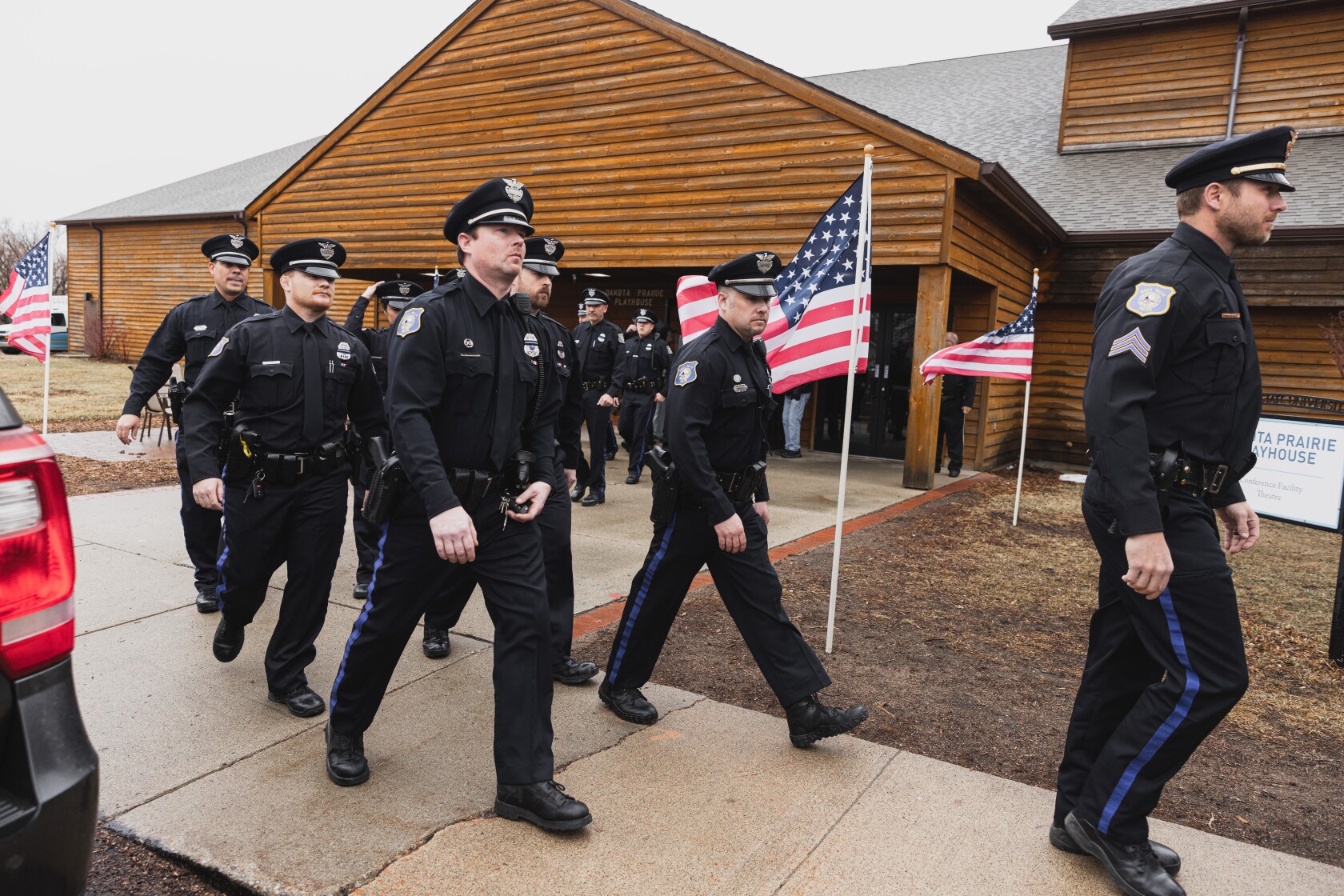 PHOTOS: Officers pay respects to Moody County deputy sheriff Ken Prorok ...