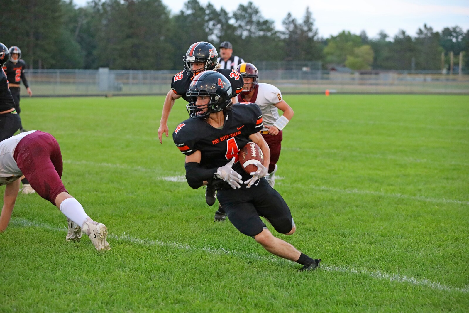 PRB football vs Bagley