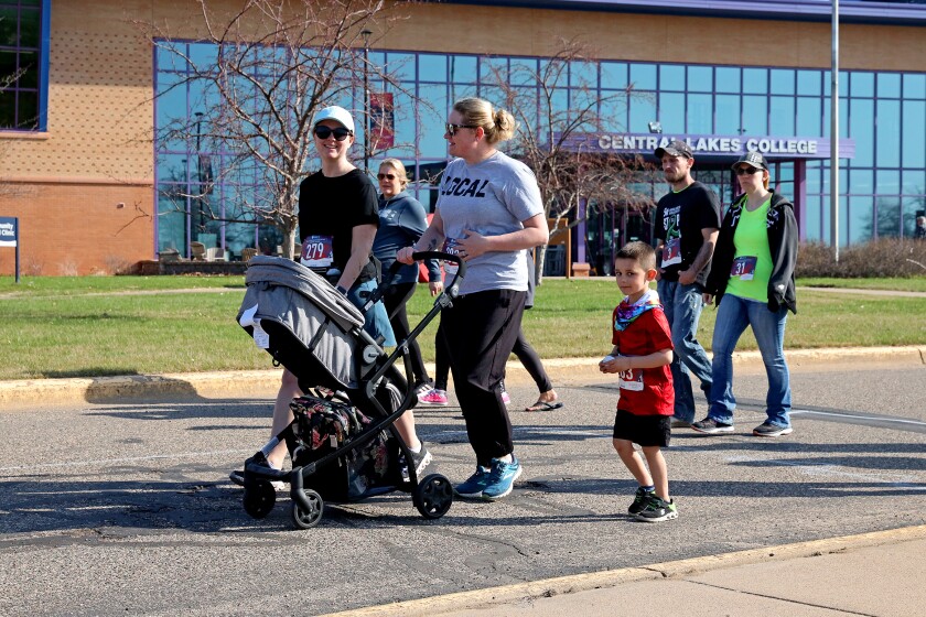 5K for Mental Health Awareness at Central Lakes College
