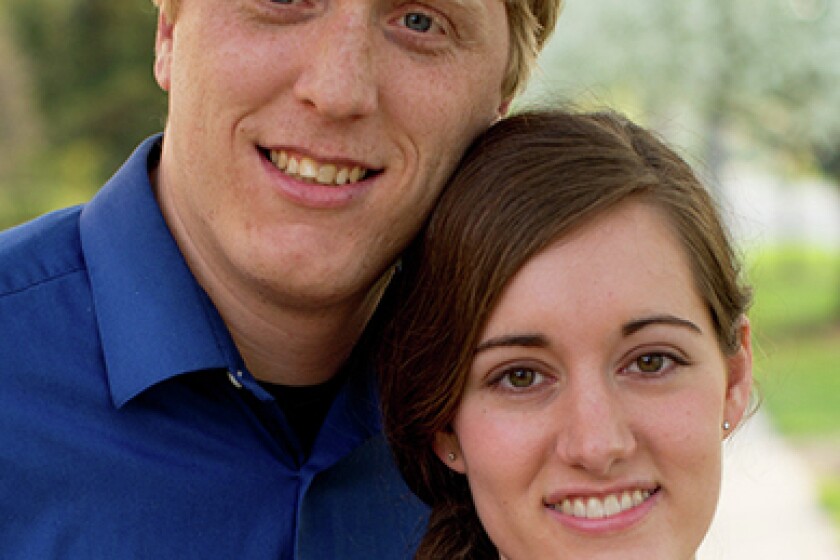 Justin Vanderhooft and Ruth Holtrop