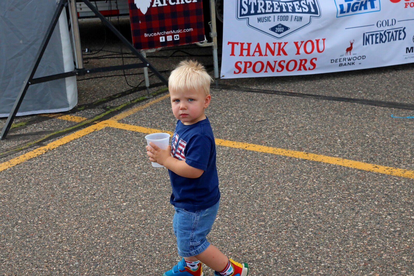 People enjoy the Cub Foods Ribfest during Brainerd Jaycees Street Fest on Saturday, July 23, 2022, in downtown Brainerd.