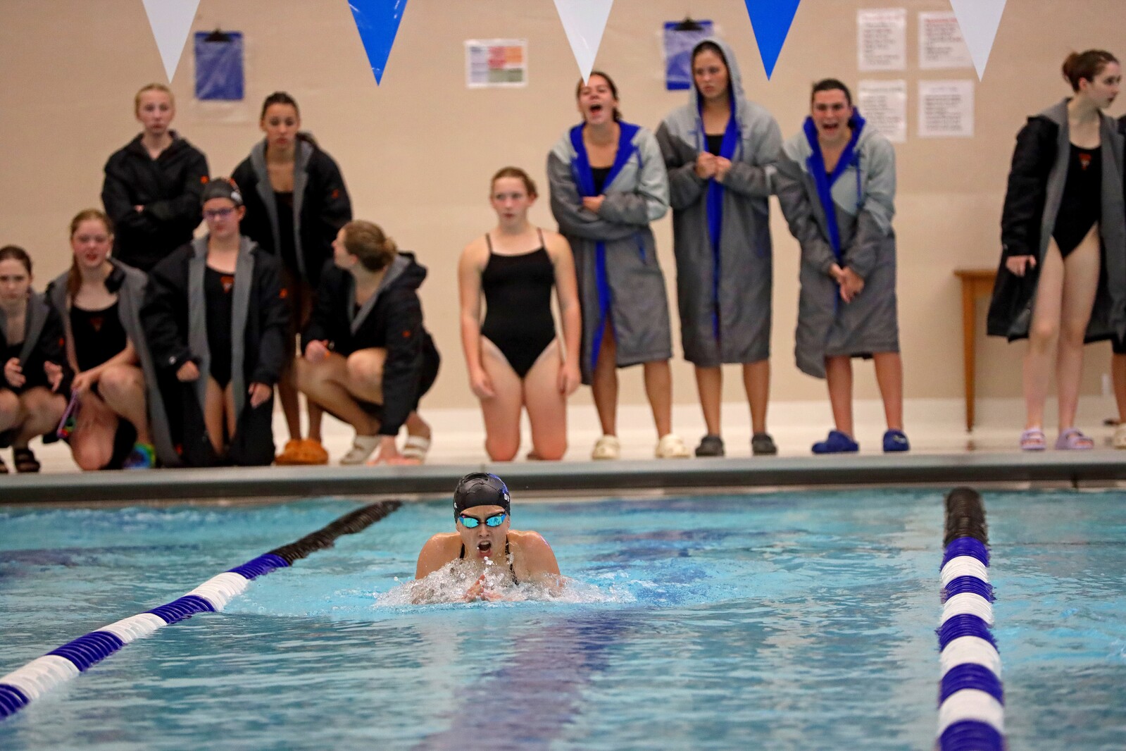 Brainerd girls swimming vs St. Cloud Tech on Thursday, Sept. 15, 2022, at Brainerd.