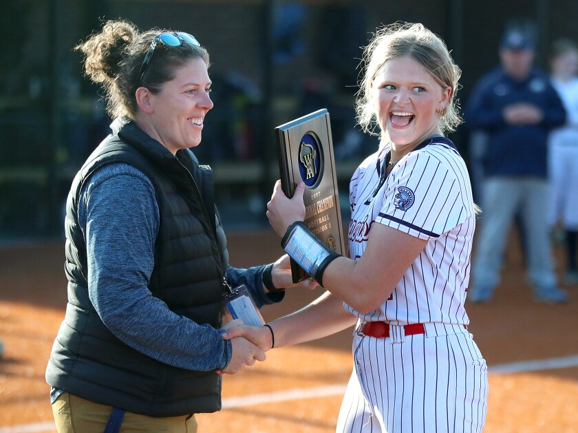 Prep softball report: Raye’s grand slam lifts Spartans in playoff win ...