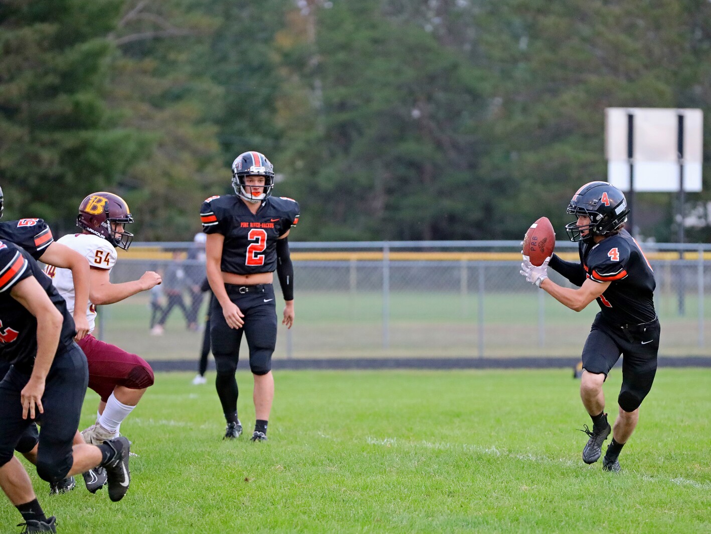 PRB football vs Bagley