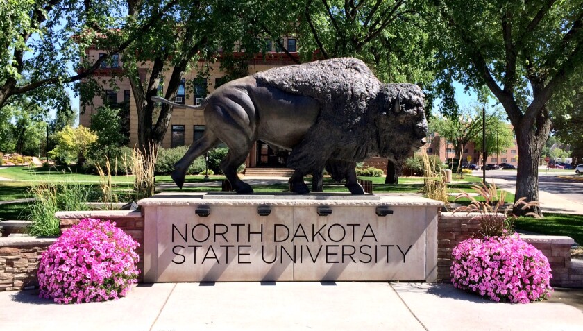 The North Dakota State University campus. Forum file photo