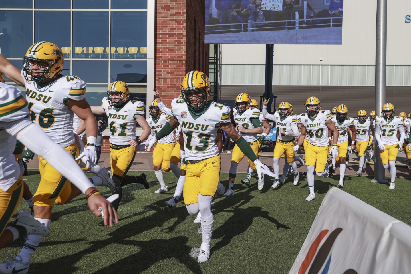 PHOTOS Scenes from a Bison loss against rival South Dakota State for
