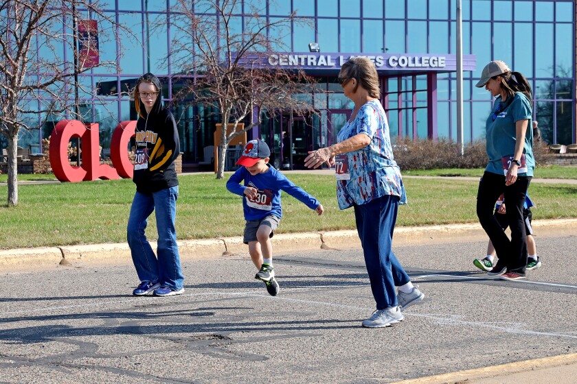 5K for Mental Health Awareness at Central Lakes College