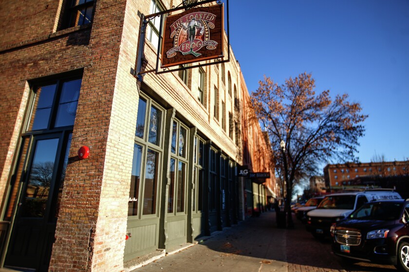 The Toasted Frog in Grand Forks, ND on Thursday, November 10, 2016. (Joshua Komer / Grand Forks Herald)