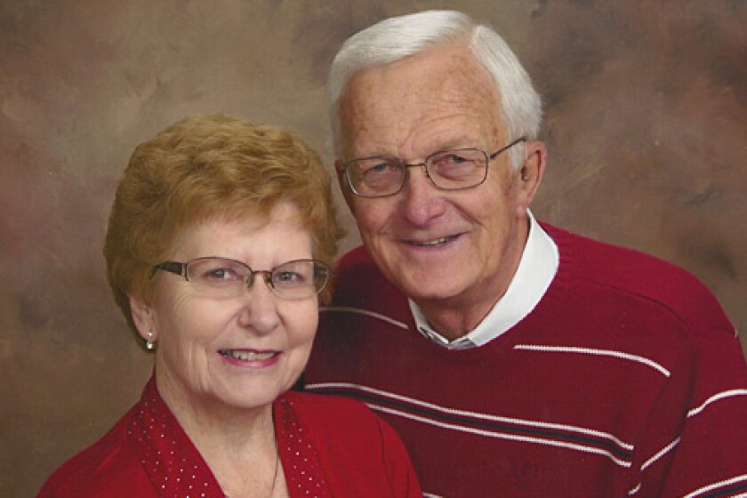 ANNIVERSARY and Arlene (Hallin) Paulson Grand Forks Herald