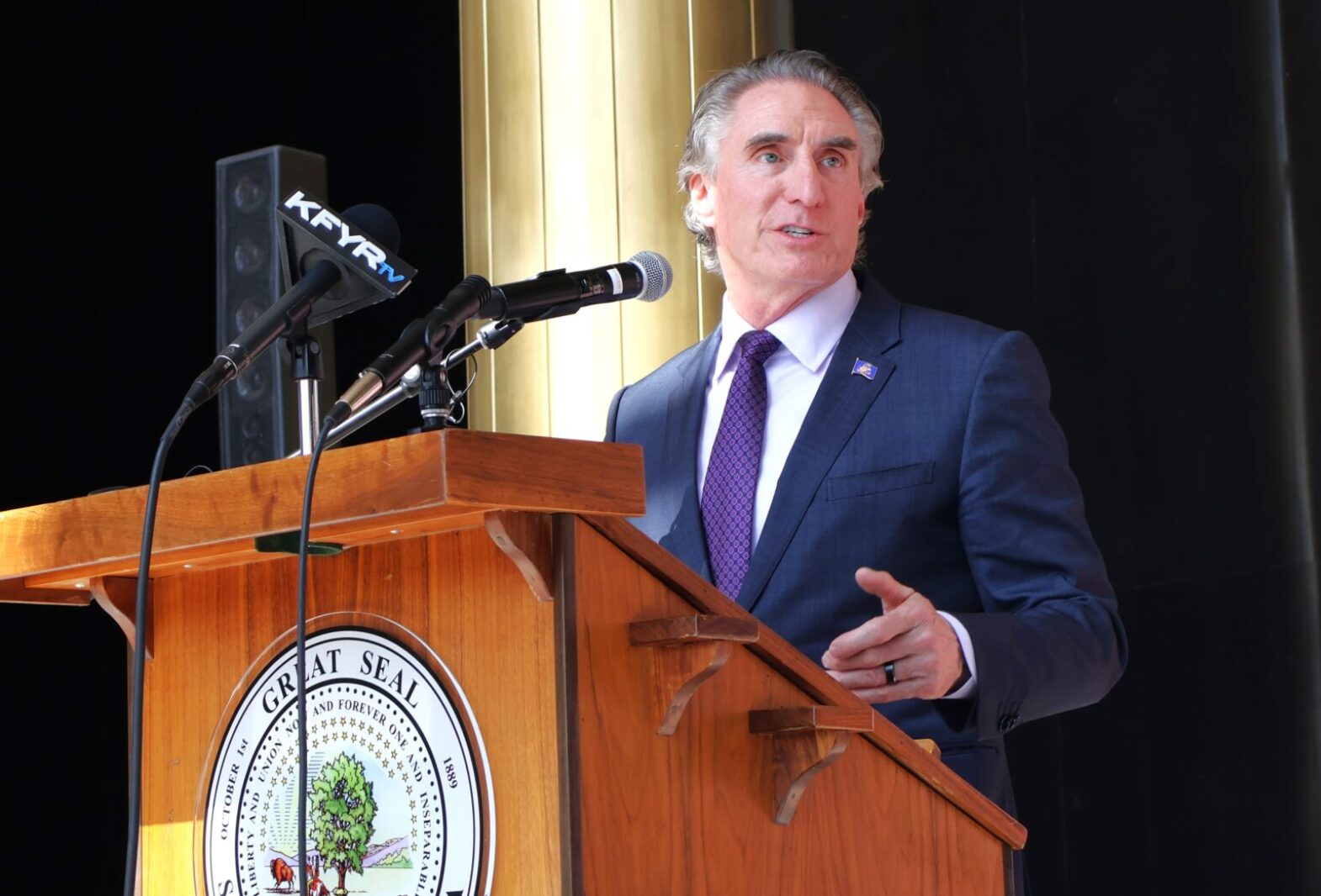 Watch: North Dakota Gov. Doug Burgum addresses wildfire damage and ...