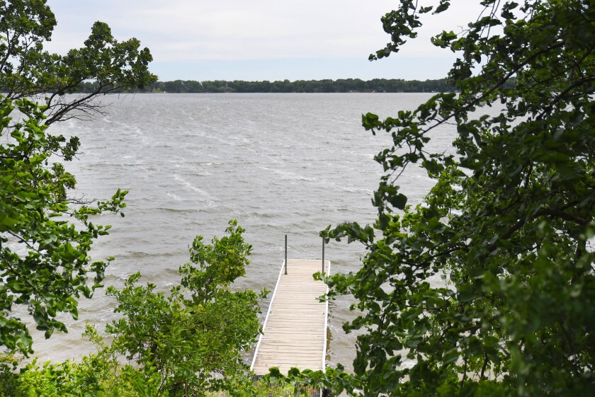 Tribune photo by Gary MillerHot weather means plenty of beach goers Tuesday at Kandiyohi County Park 7 on Games Lake. Tobacco-free beach signs are posted at the park.
