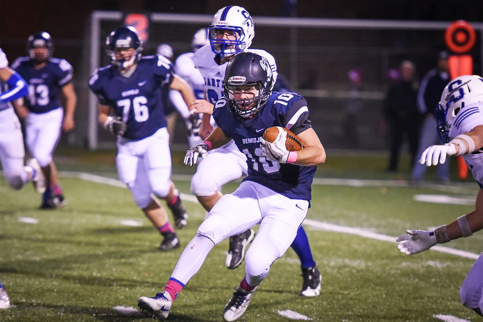 FOOTBALL Beberg on the run