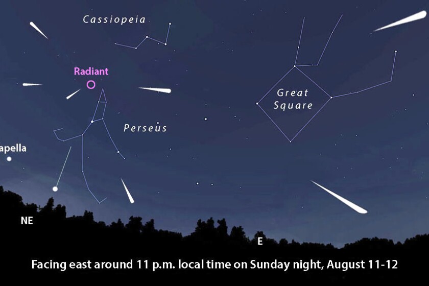 Astro Bob: Showtime for the Perseid meteor shower! - Duluth News ...