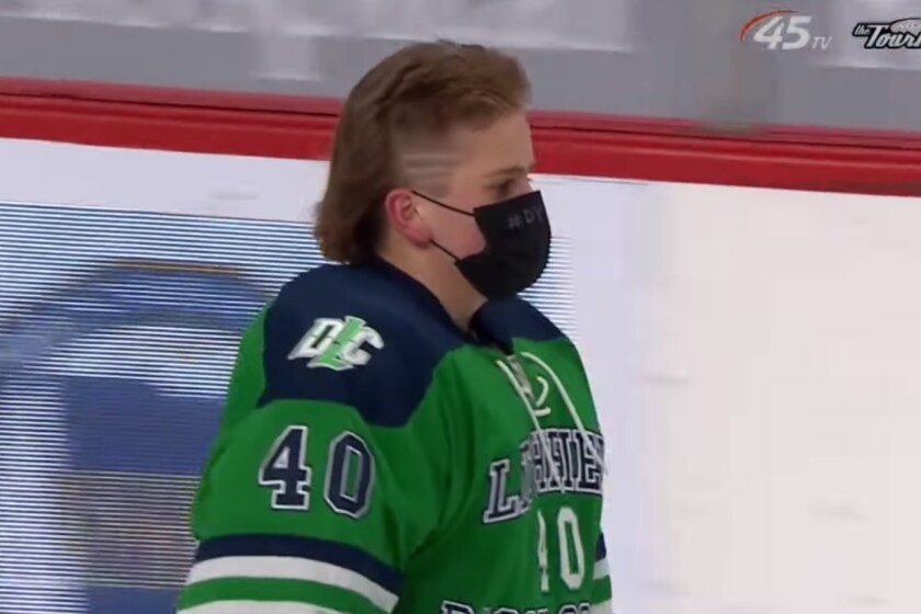 2021 Minnesota hockey hair team, a flowvid during COVID