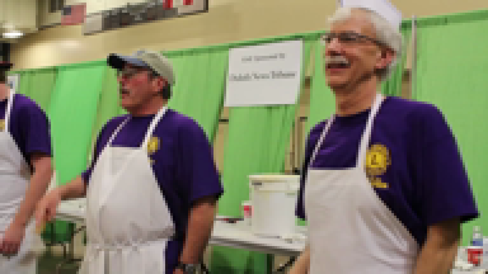 30 seconds with Duluth Lions Club Pancake Day flapjack flippers