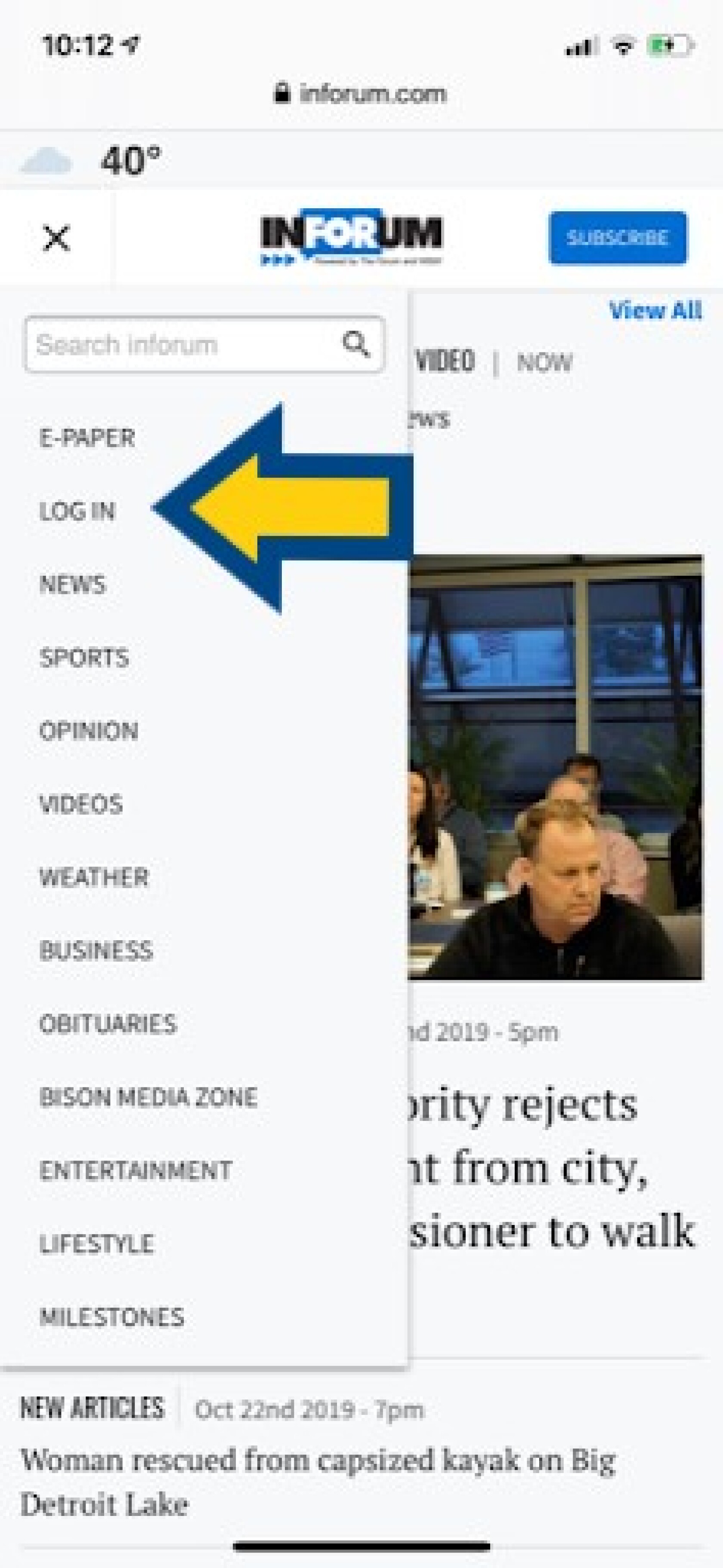 Tips for logging in to your news account and more - InForum | Fargo ...