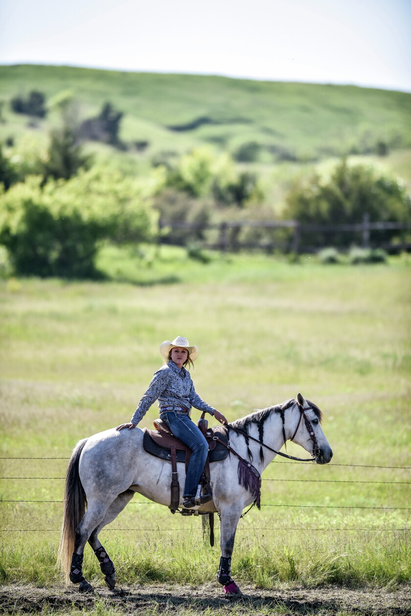 Chloe Mitchell Rodeo Rodeos have become a way of life for the Glaus family - Mitchell ...