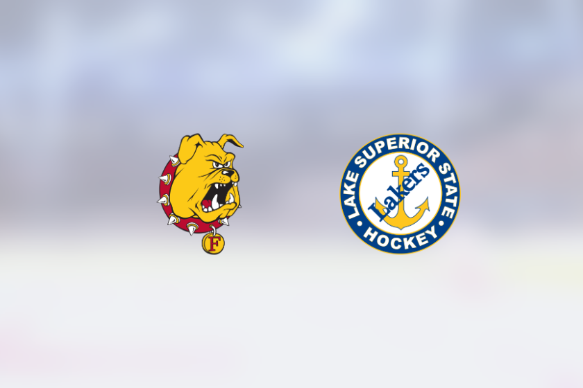 Milburn's two goals net Lake Superior State victory over Ferris State