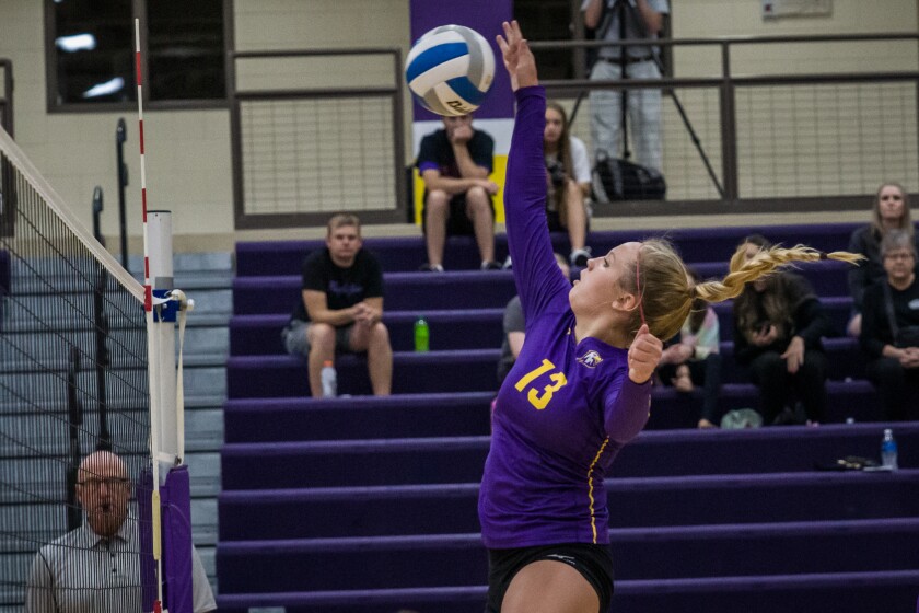 Kasson-Mantorville, Lourdes girls volleyball