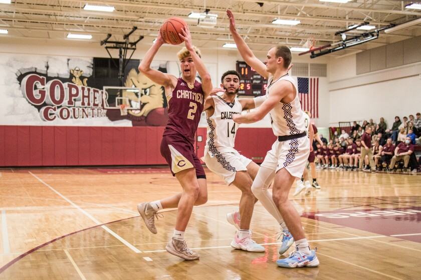 Chatfield, Caledonia boys basketball