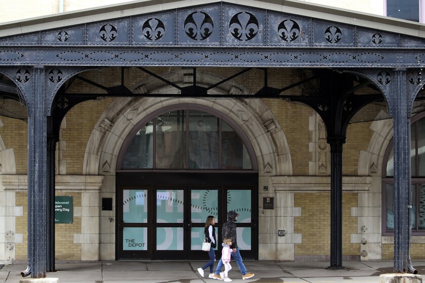 The Duluth Depot.