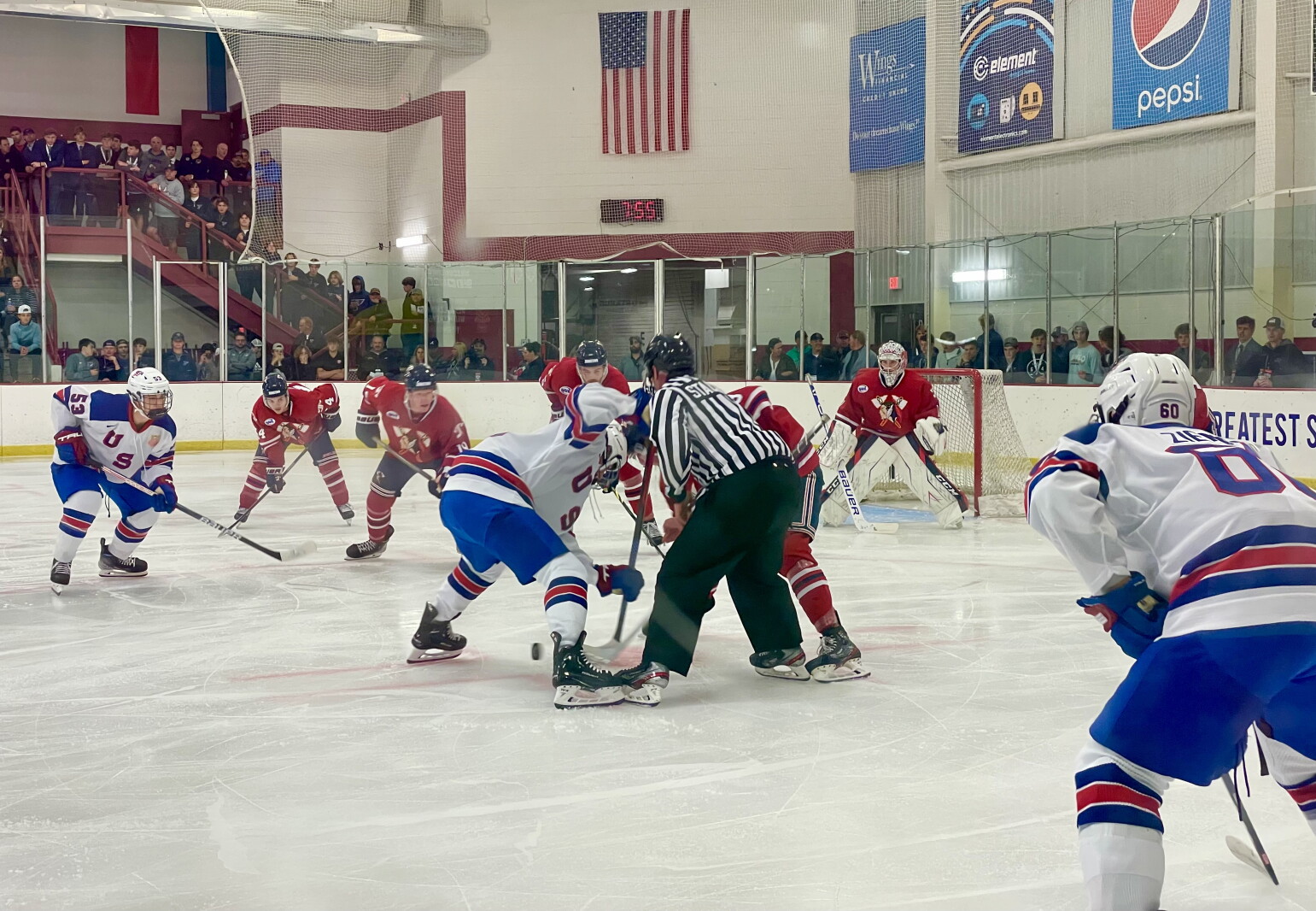 Usntdp USNTDP shuts out Johnstown in jam-packed NAHL Showcase game - The Rink ...