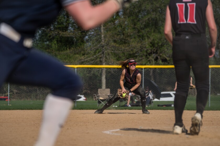 Century, John Marshall softball
