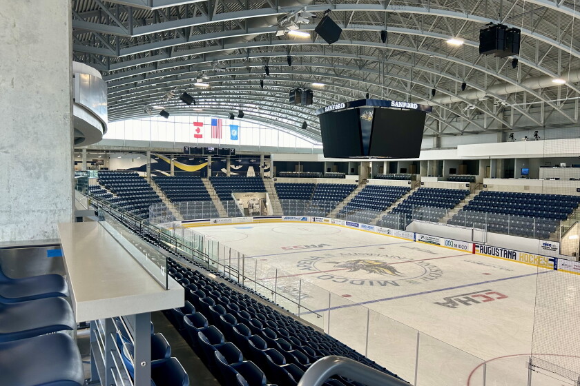 Bison Media Blog No shortage of wow factors with new Augustana hockey