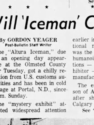 a historical newspaper clipping