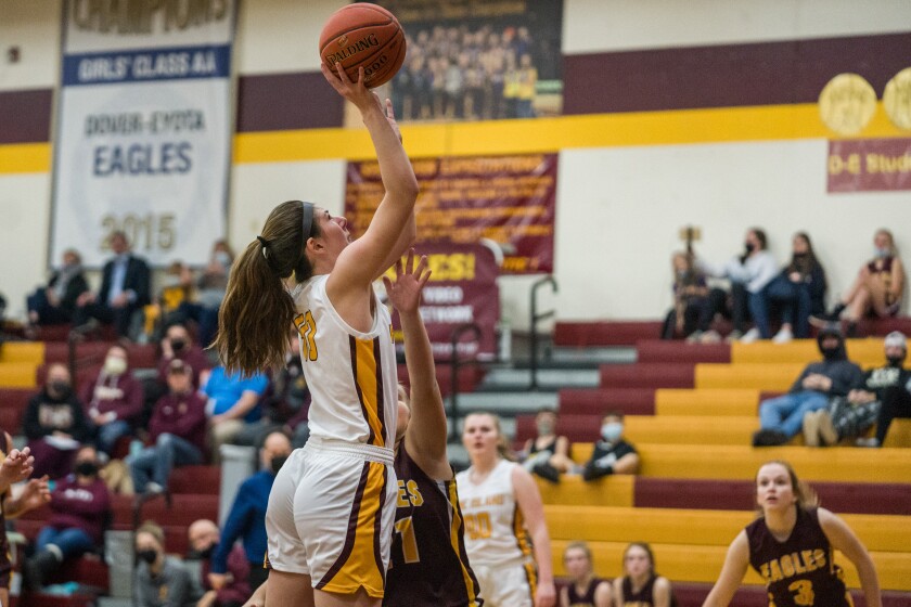Dover-Eyota, Pine Island girls basketball