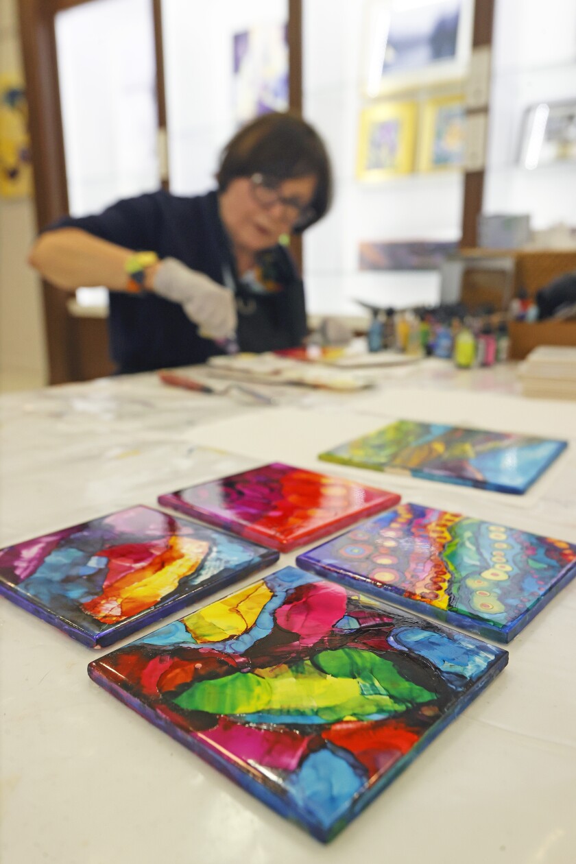 Local artist and retired software founder Carol Rogne reflects on ...