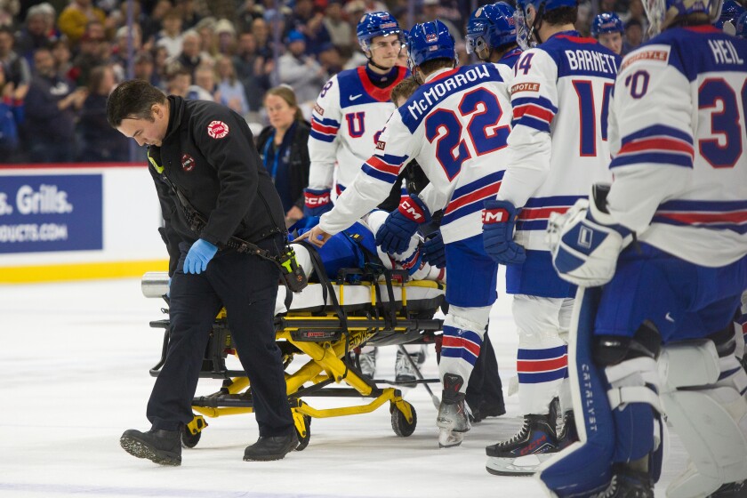 USA vs. Switzerland World Junior Hockey
