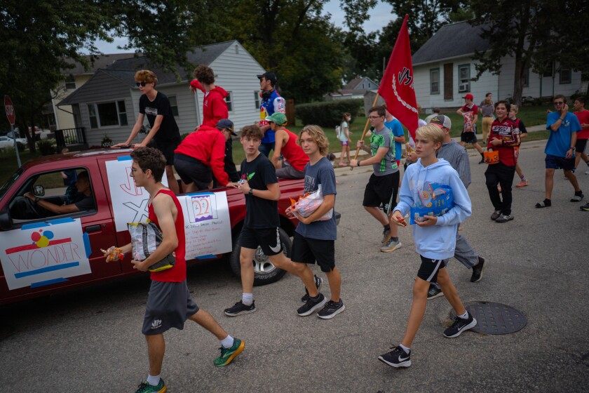 John Marshall High School Homecoming Parade