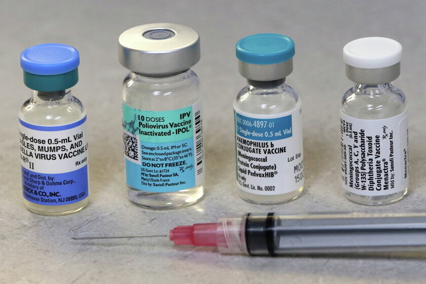 State Immunization Rates Below National Threshold