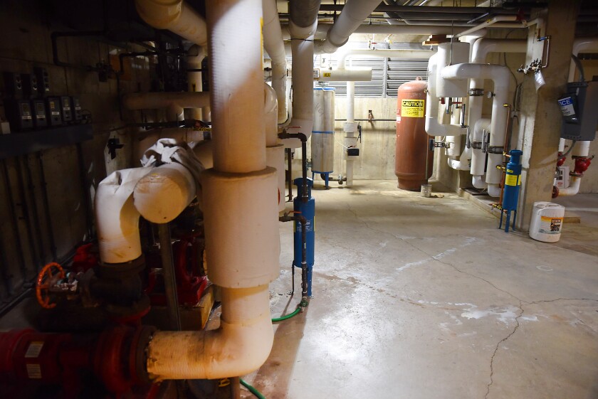 Briana Sanchez/ Tribune file photoThe Kandiyohi County court administrator building utilizes the city's district heating system.