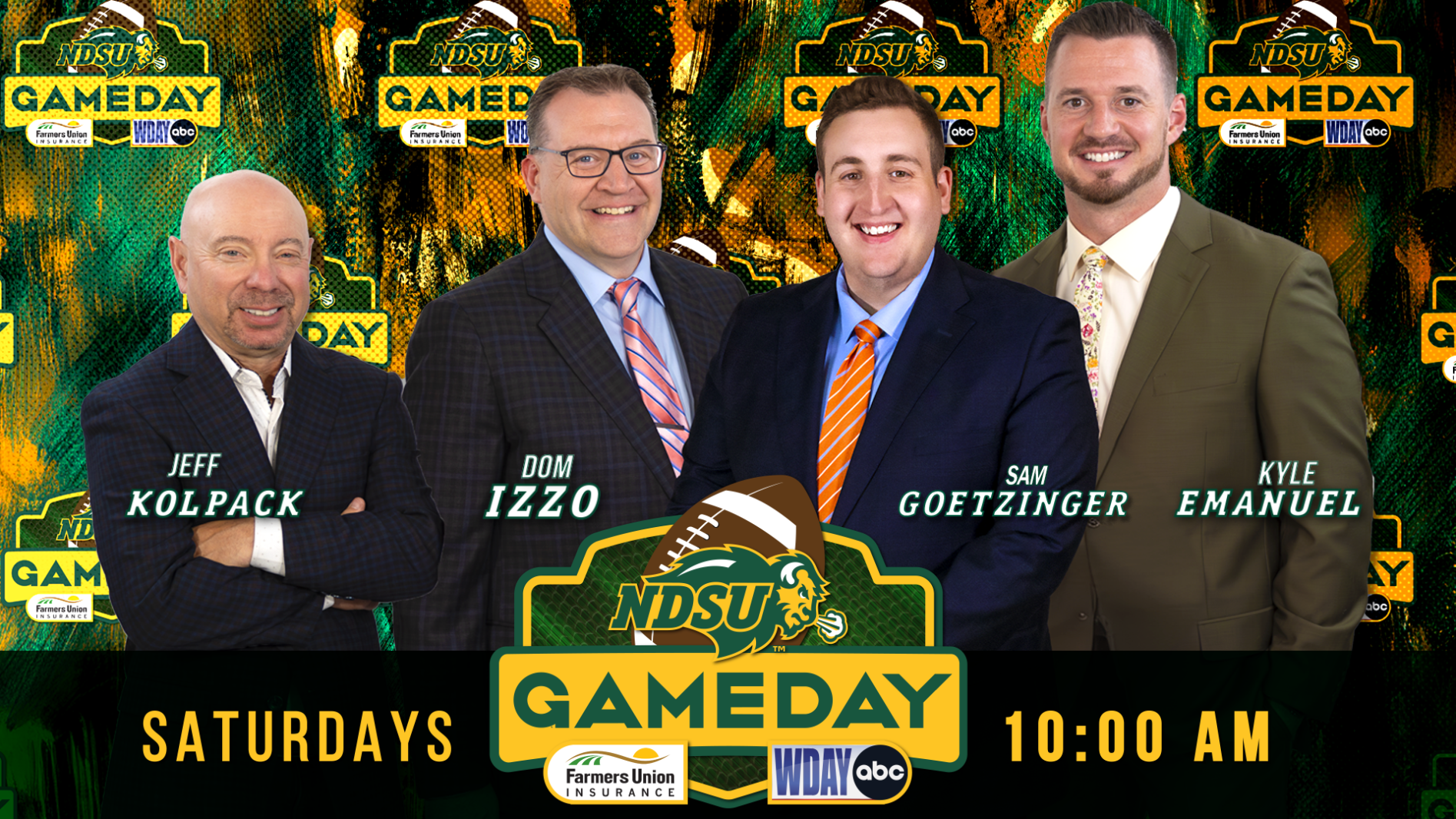 Live at 10 a.m.: NDSU-Illinois State 'Bison Gameday' pregame show on WDAY