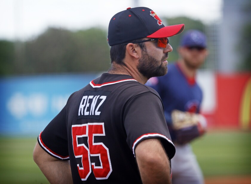 ‘I have my PhD in baseball': Bench coach Anthony Renz has been valuable ...