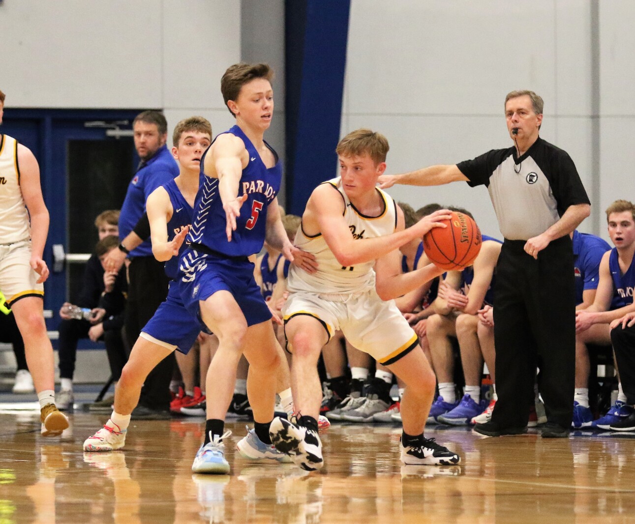 Pequot Lakes vs Minnehaha Redhawks in the Class 2A State Tournament Wednesday, March 23, 2022, at Concordia University in St. Paul.