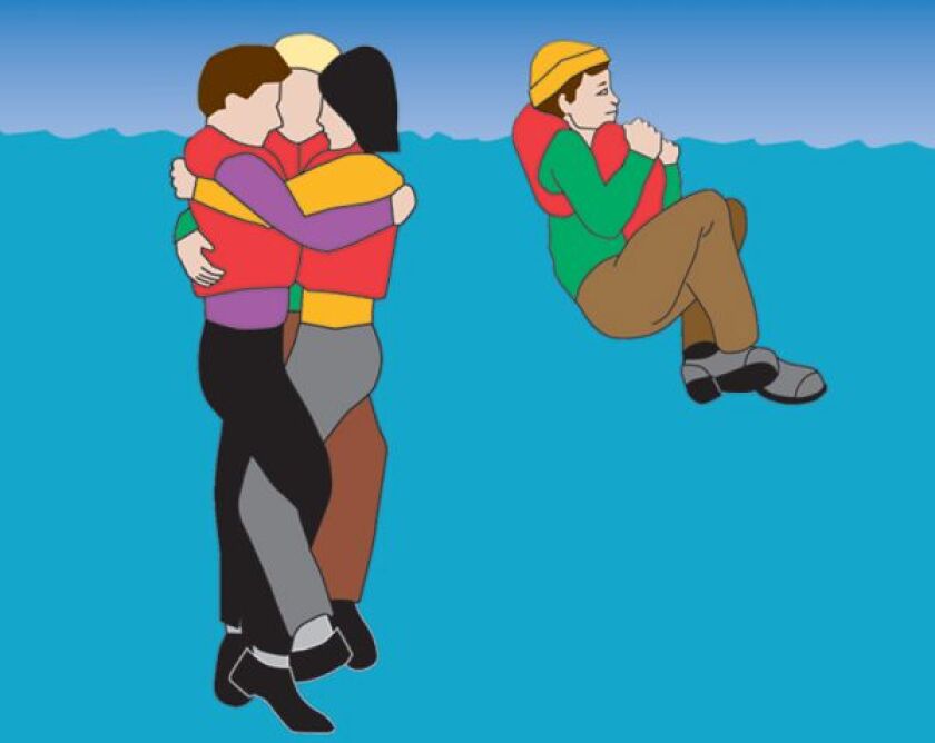 surviving in cold water