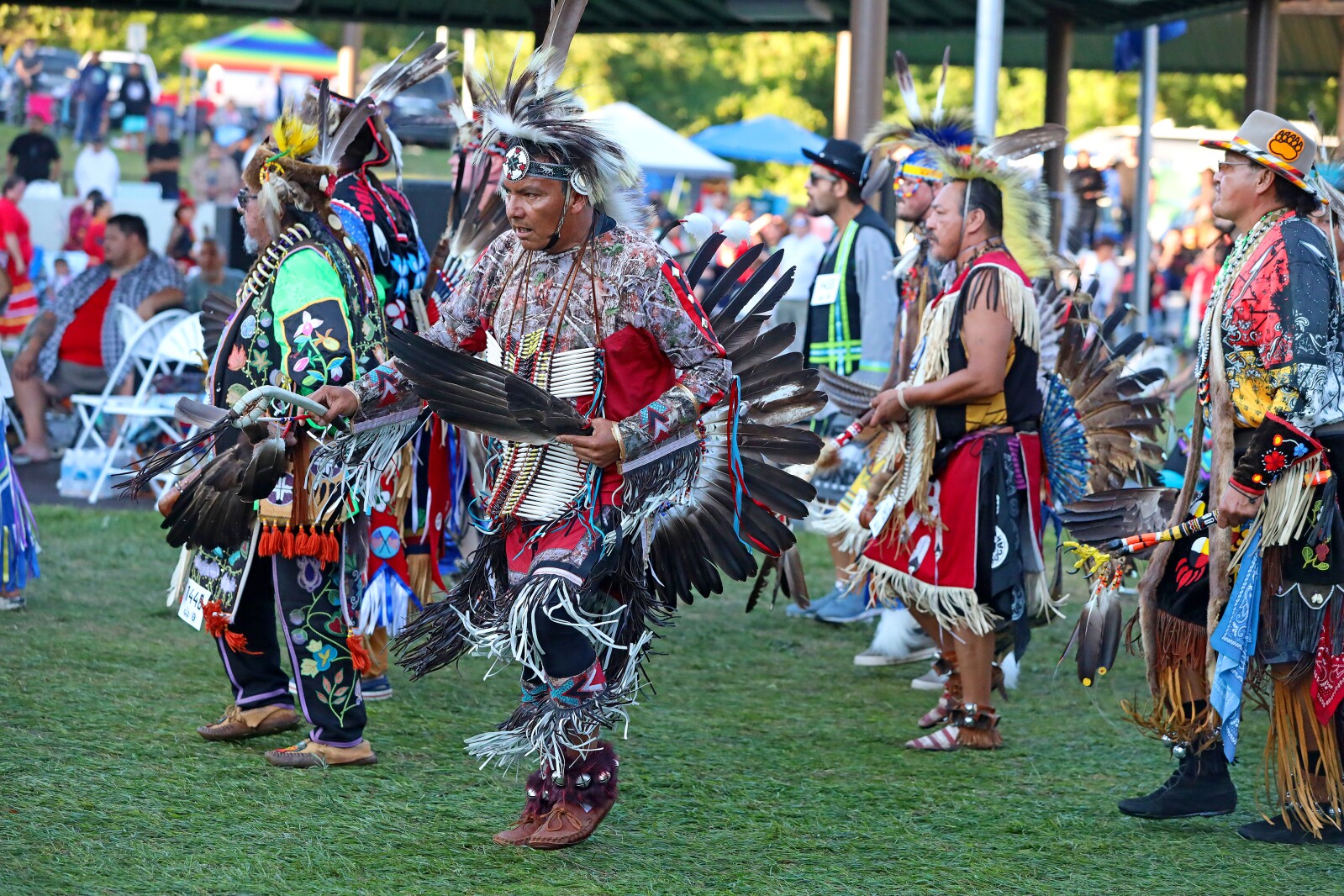 The Mille Lacs Band of Ojibwe hosts their 56th annual Traditional Powwow at Iskigamizigan Powwow Grounds near Onamia.