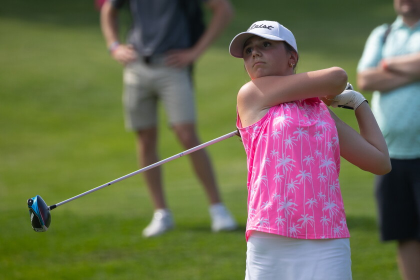 Section 1, Class 1A, Golf Meet