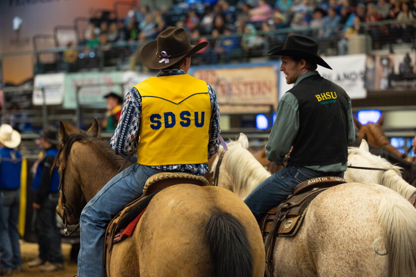 Sdsu Rodeo Ahead of hometown rodeo, SDSU team seeks new heights - Mitchell ...