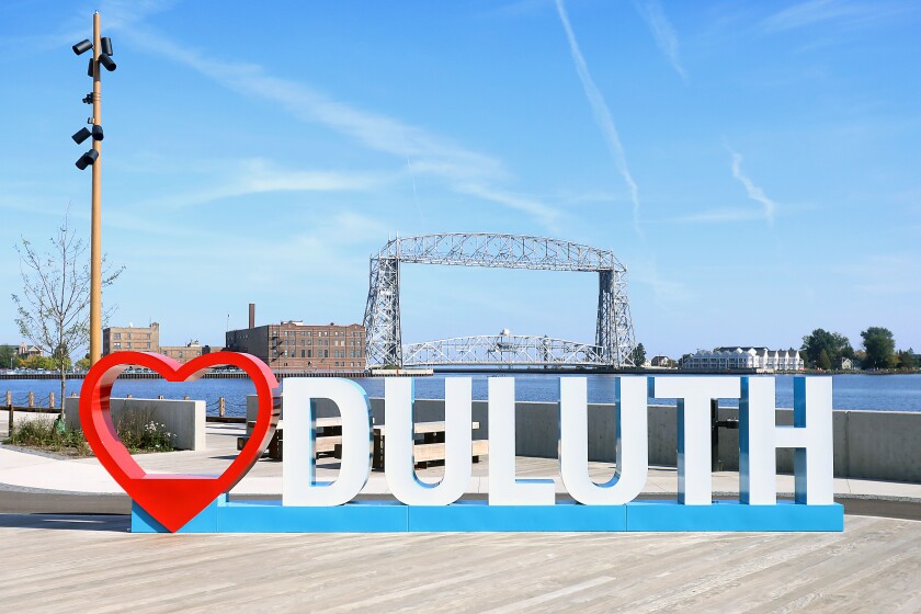 Iconic Duluth Sign Returns to Harborside
