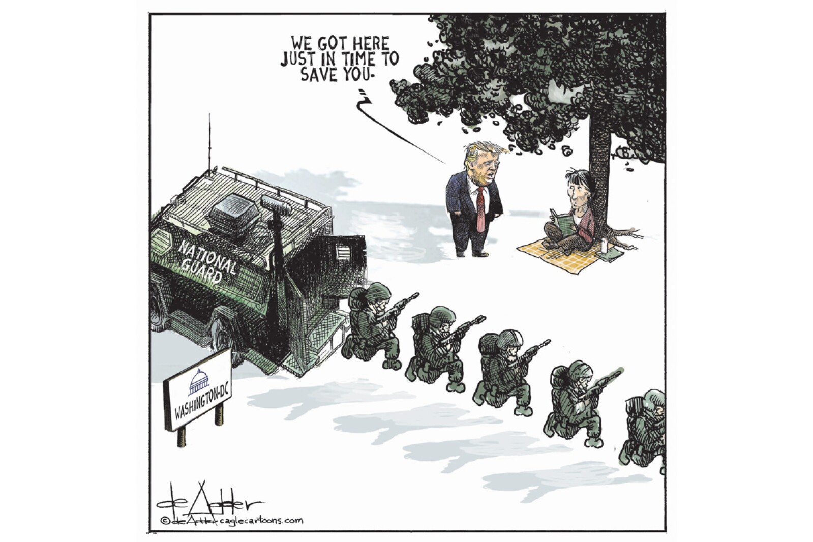 Pro/Con: Federal military forces inappropriate for local crime