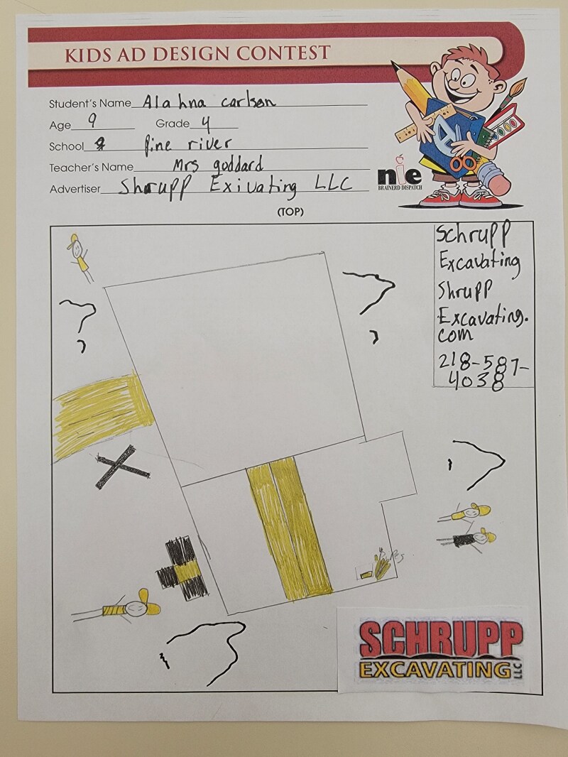 Mrs. Goddard's 4th Grade Class - Schrupp Excavating