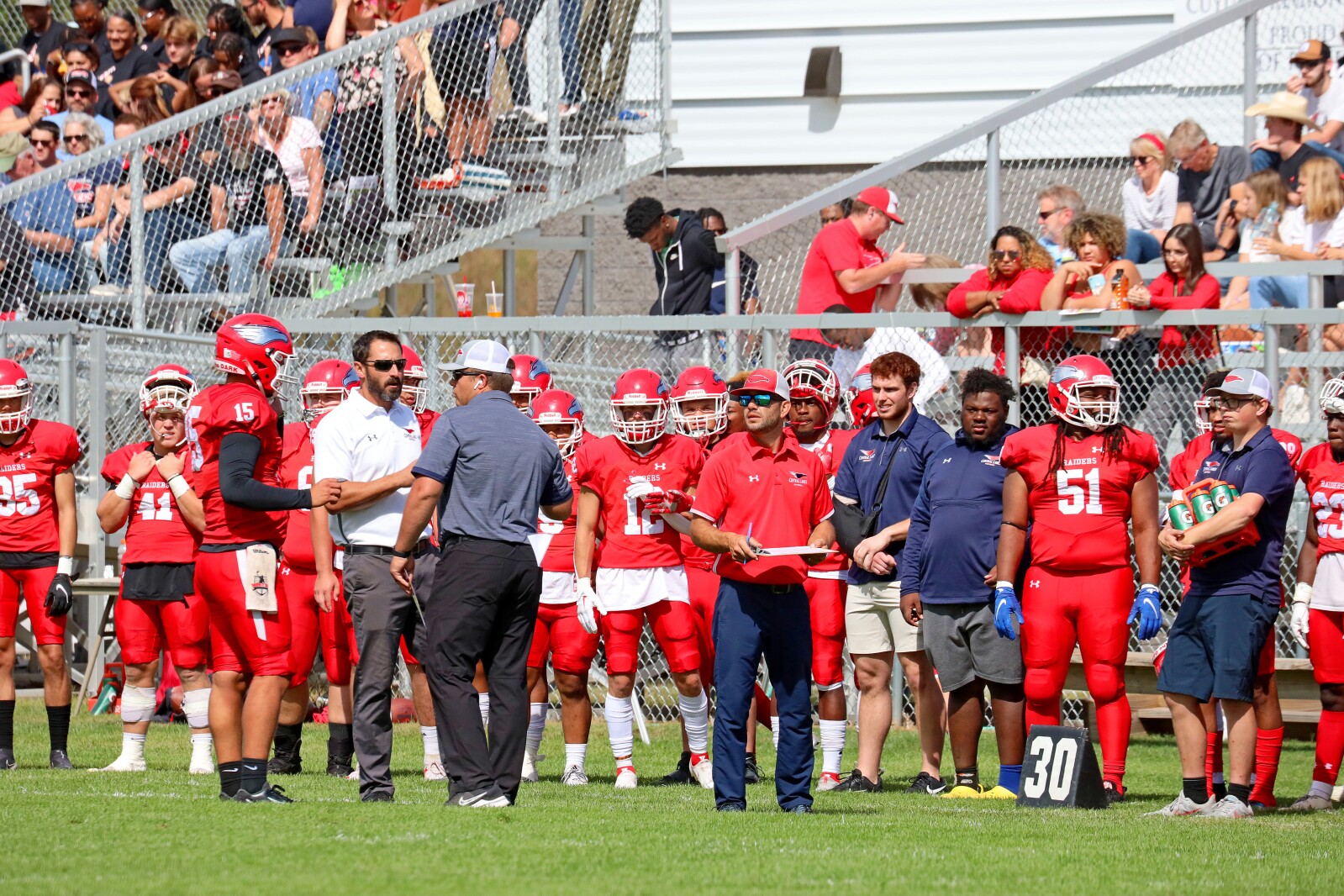 CLC football vs Rochester