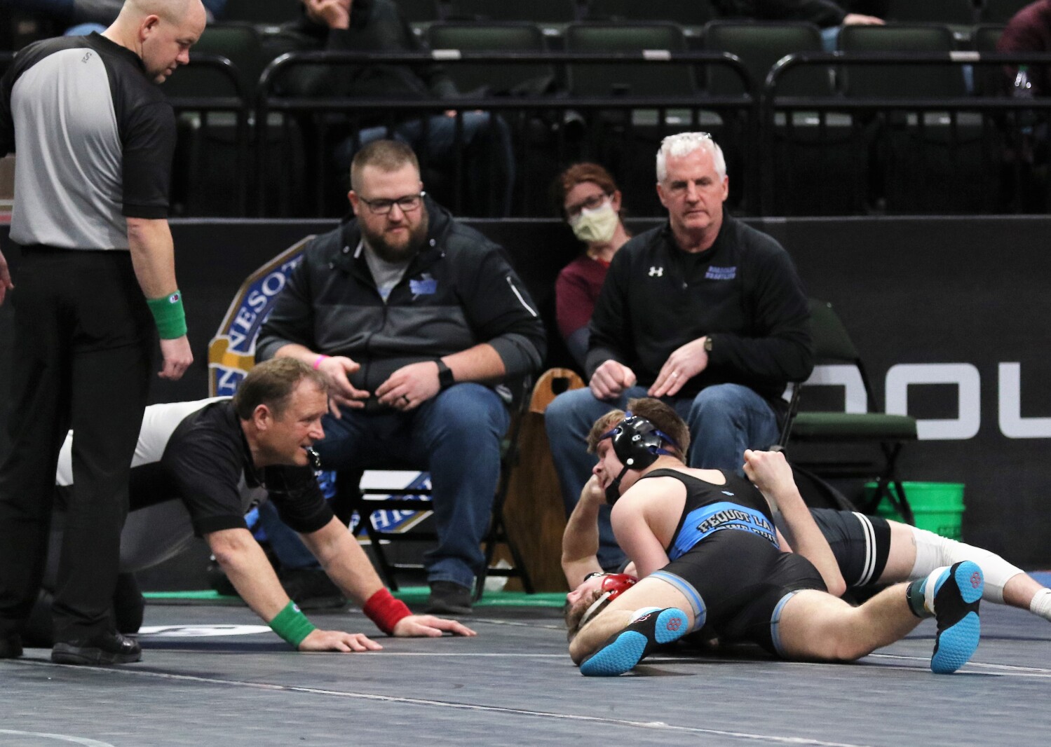 Wrestling Tournament at Xcel Energy Center.