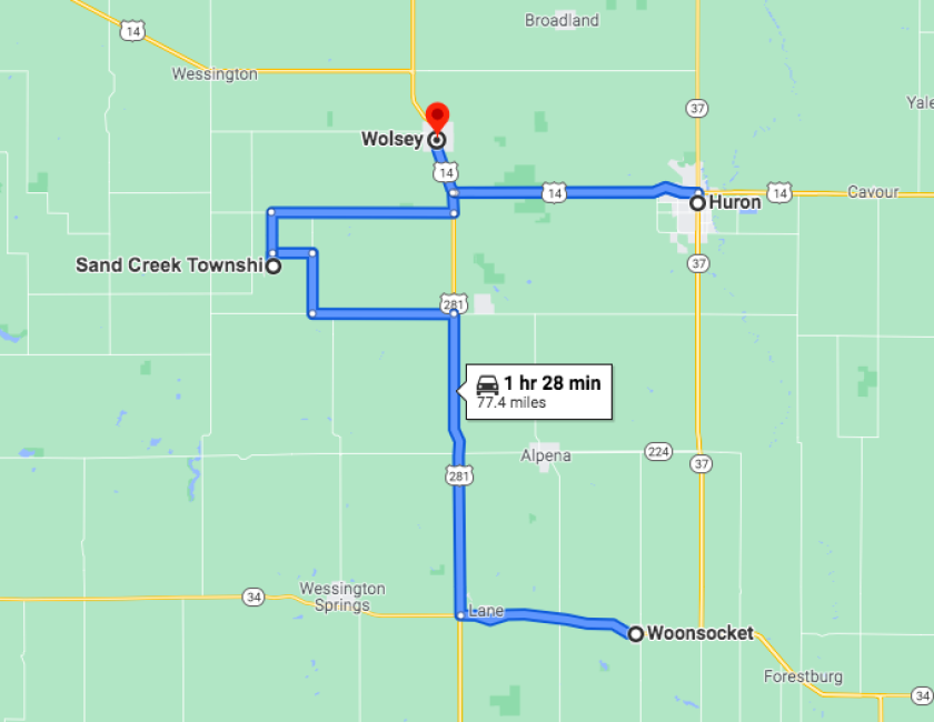 Rachel Cyriacks Search Map