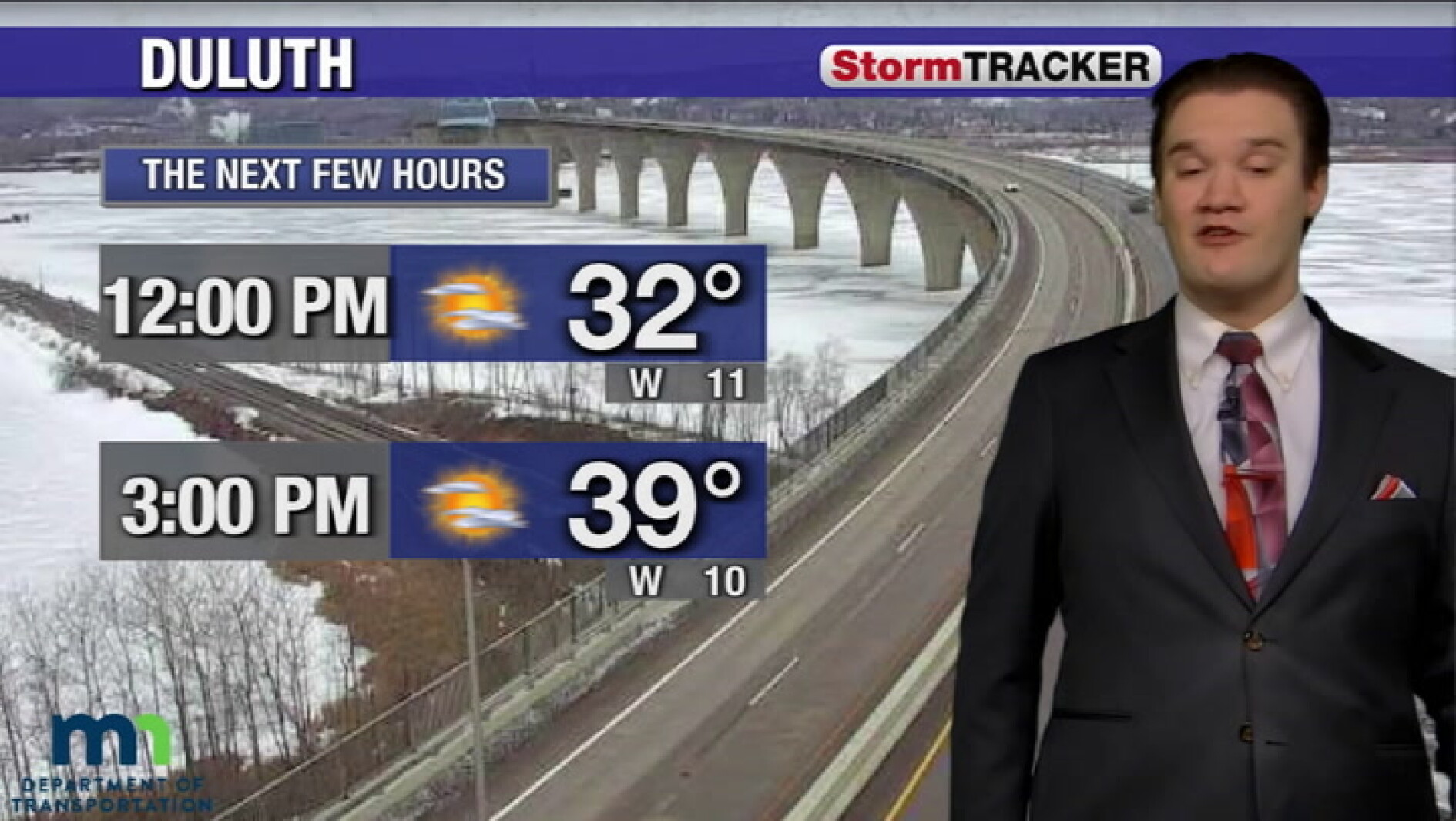 Sunshine slowly starting to peek through as we get into a seasonable ...